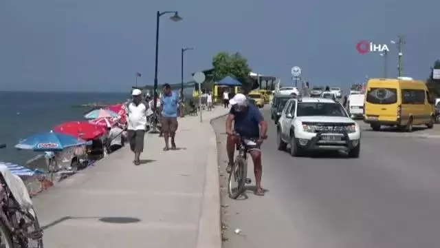 Oteller doldu, tatilciler araçlarında kaldı