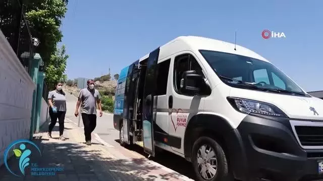 Özel bireylere ulaşım desteği devam ediyor