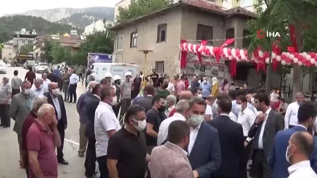 Reşadiye'de doğalgaz sevinci