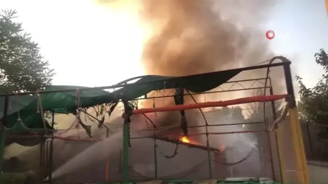 Son dakika haber... Restoranda korkutan yangın Son dakika haber... Restoranda korkutan yangın