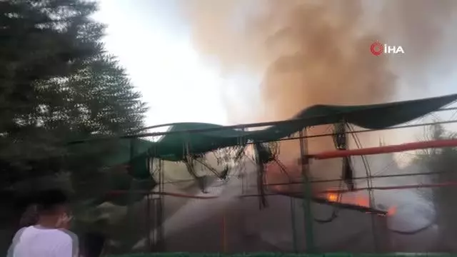 Son dakika haber... Restoranda korkutan yangın