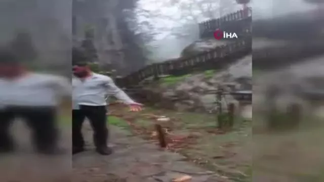Rize yine sele teslim oldu