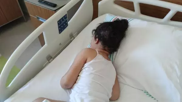 ROTTWEİLER'İN SALDIRISINA UĞRAYAN EBRAR BAŞINDAN YARALANDI