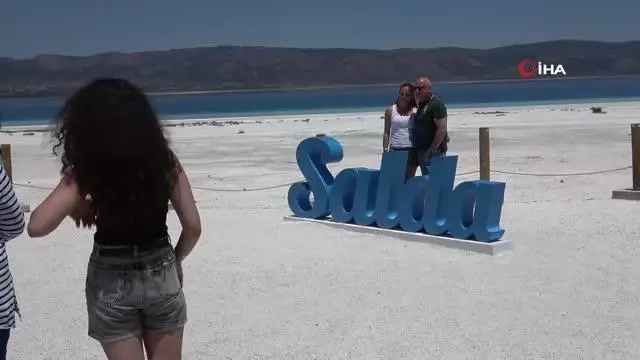 Son dakika: Salda Gölü bayram tatilinin gözdesi oldu