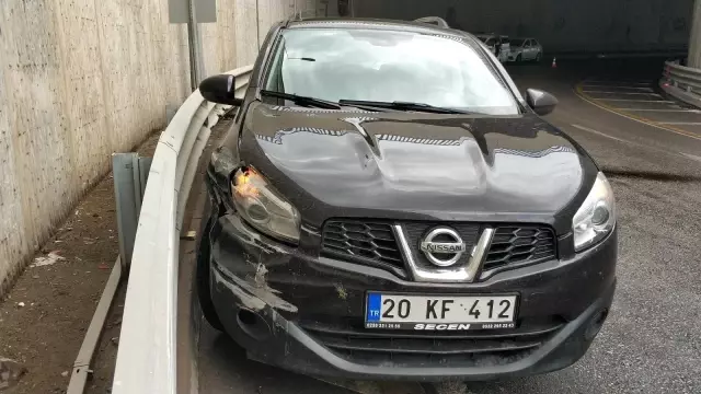 Samsun'da alt geçitte kaza: 2 yaralı