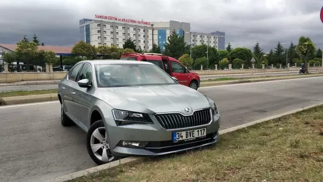 Samsun'da trafik kazası: 2 yaralı