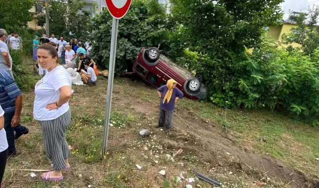 Samsun'da trafik kazası: 6 yaralı
