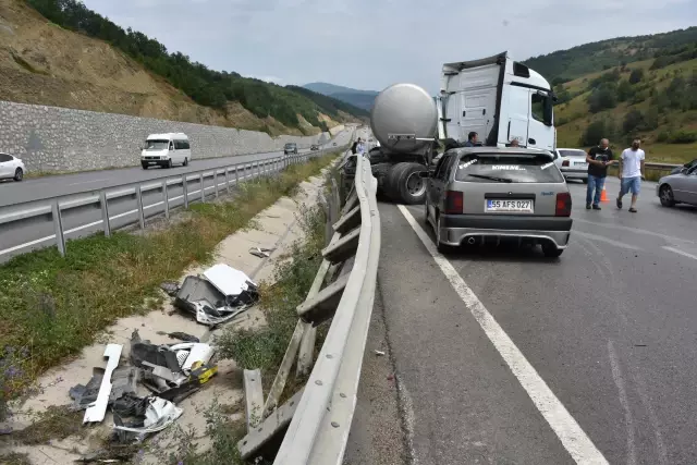 Trafik kazalarında 8 kişi yaralandı