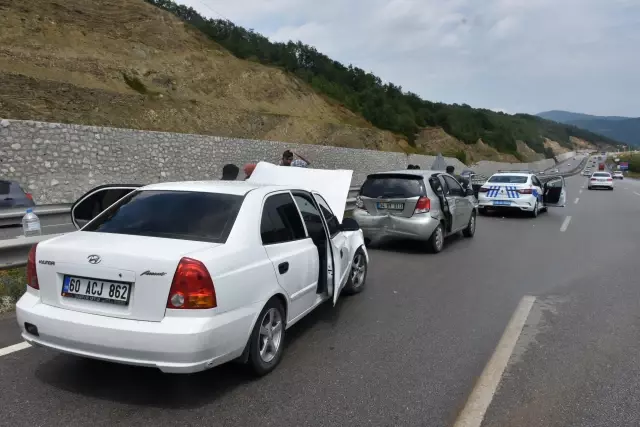 Trafik kazalarında 8 kişi yaralandı