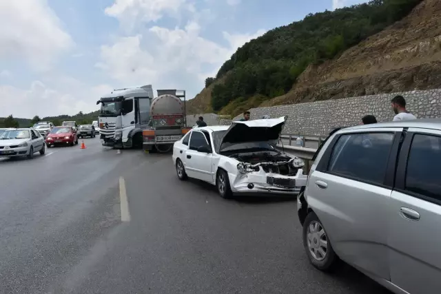 Trafik kazalarında 8 kişi yaralandı