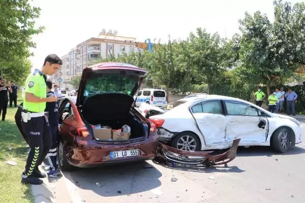 ŞANLIURFA'DA TRAFİK KAZASI 8 YARALI