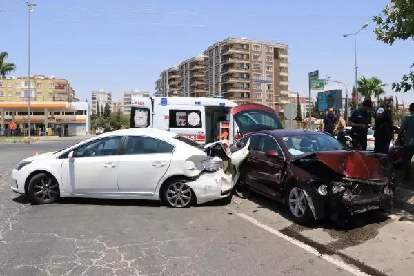 ŞANLIURFA'DA TRAFİK KAZASI 8 YARALI
