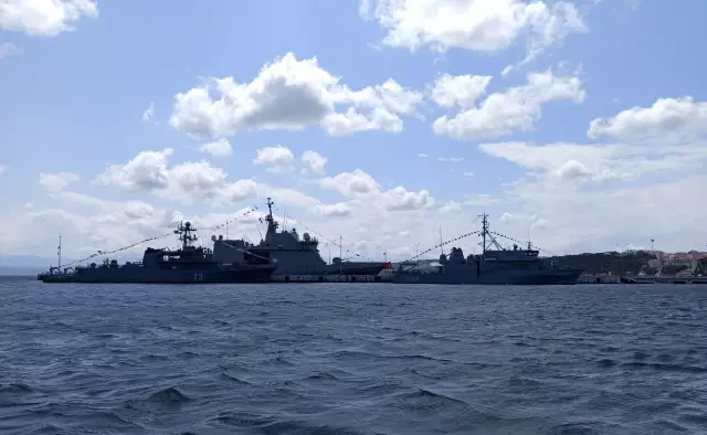 Son dakika haberleri! Savaş gemileri Sinop İskelesi'ne demirledi Son dakika haberleri! Savaş gemileri Sinop İskelesi'ne demirledi