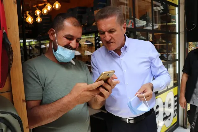 TDP Genel Başkanı Mustafa Sarıgül, partililerle buluştu