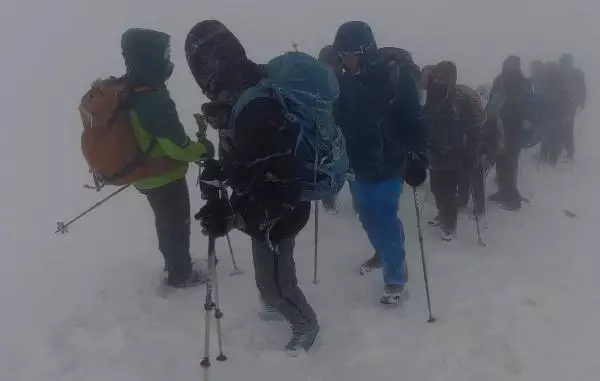 TEMMUZ'DA AĞRI DAĞI'NDA TİPİYE YAKALANAN DAĞCILAR, O ANLARI ANLATTI