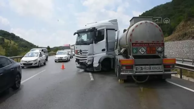 Trafik kazalarında 8 kişi yaralandı