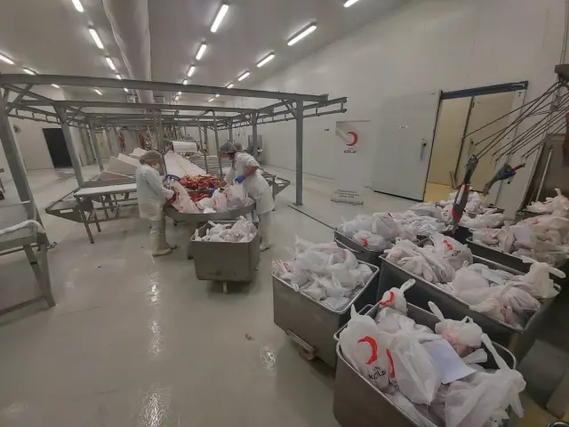 SARAYBOSNA - Türk Kızılay, Bosna Hersek'te 35 bin ihtiyaç sahibine kurban eti dağıttı