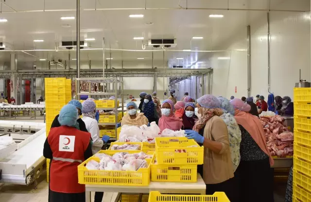 Türk Kızılay Sudan'da 270 bin ihtiyaç sahibine kurban eti dağıttı Türk Kızılay Sudan'da 270 bin ihtiyaç sahibine kurban eti dağıttı