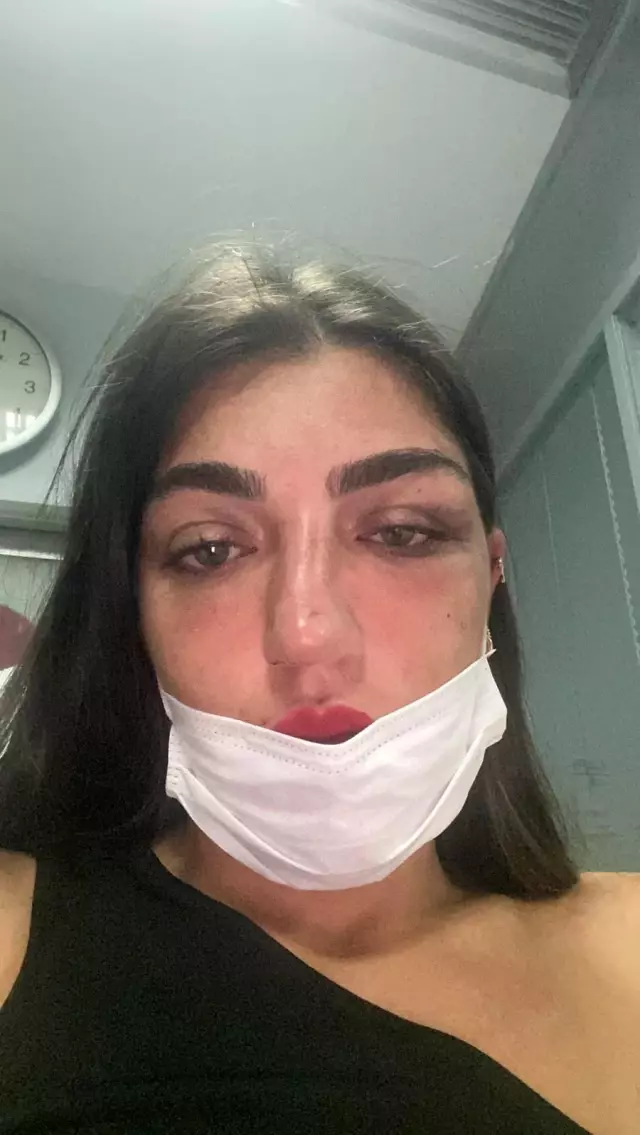 Ünlü mankene öldüresiye dayak kamerada