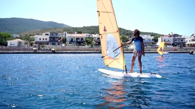 Yeni Foçalı yelkenciler Türkiye şampiyonasına hazırlanıyor Yeni Foçalı yelkenciler Türkiye şampiyonasına hazırlanıyor