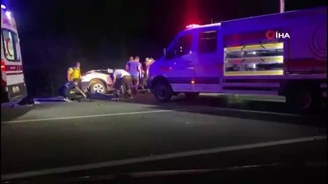 Zincirleme trafik kazasında aynı aileden 4 kişi hayatını kaybetti