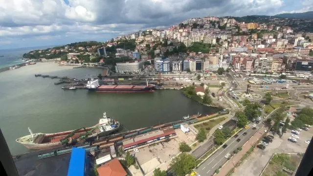 Zonguldak'ta bayram trafiği havadan denetlendi Zonguldak'ta bayram trafiği havadan denetlendi