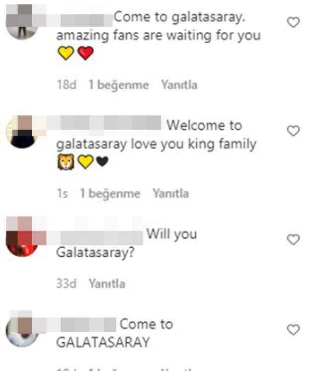 Aslan'ın yeni transferi Cicaldau'nun güzel sevgilisinin paylaşımları 'Come to Galatasaray yenge' yorumlarıyla doldu
