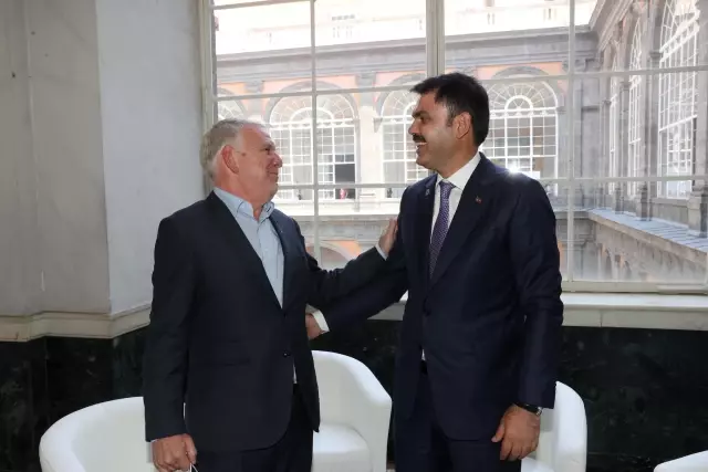 Bakan Kurum, Almanya Çevre, Doğa Koruma ve Nükleer Güvenlik Bakan Yardımcısı Jochen Flasbarth görüştü