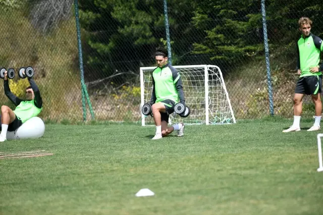 Bursaspor yeni sezon hazırlıklarına Bolu'da devam ediyor