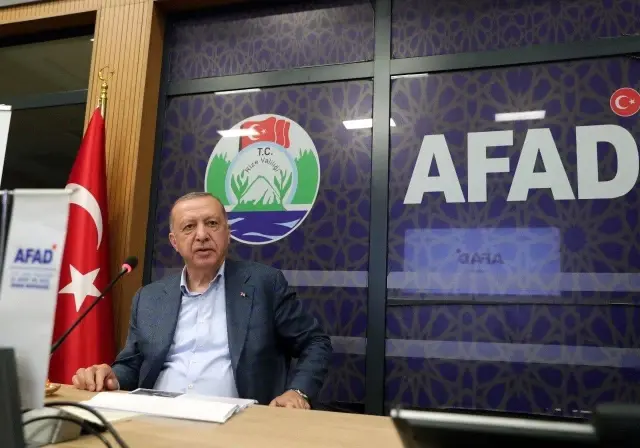 Cumhurbaşkanı Erdoğan başkanlığında Rize'de koordinasyon toplantısı yapıldı