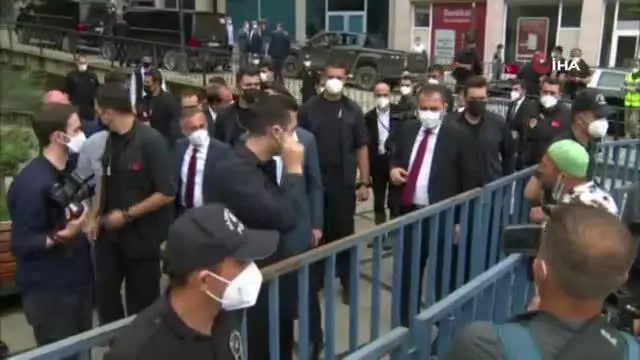 Cumhurbaşkanı Erdoğan sel bölgesinde