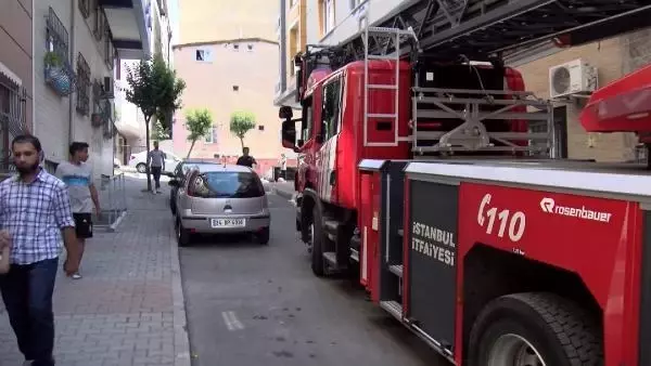 Esenler'de yangın paniği