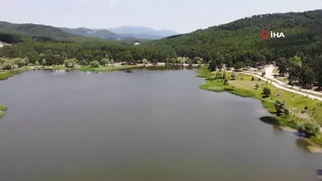 Gölcük Yaylası bayram tatilinde doldu taştı
