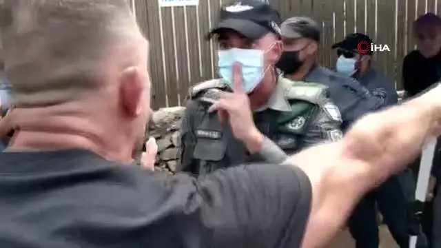 Son dakika haberi... İsrail'de aşı karşıtlarından Başbakan Bennett'in evinin önünde protesto: 5 gözaltı