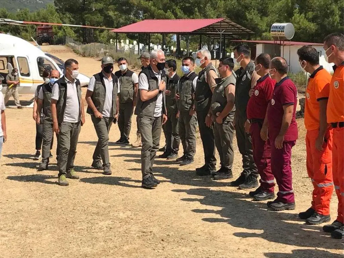 Orman Genel Müdürü Karacabey, Mersin'de incelemelerde bulundu