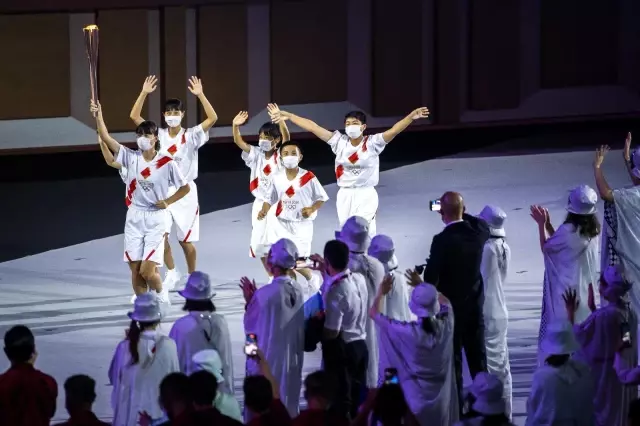 Tokyo Olimpiyatları Covid-19 salgını gölgesinde resmen başladı