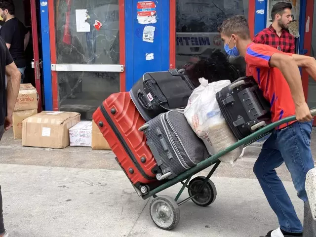 15 Temmuz Demokrasi Otogarı'nda dönüş hareketliliği