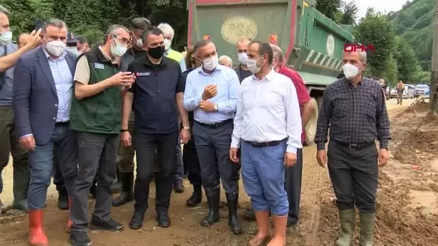 Son dakika haberi: BAKAN PAKDEMİRLİ RİZE'DE İNCELEMELERDE BULUNDU