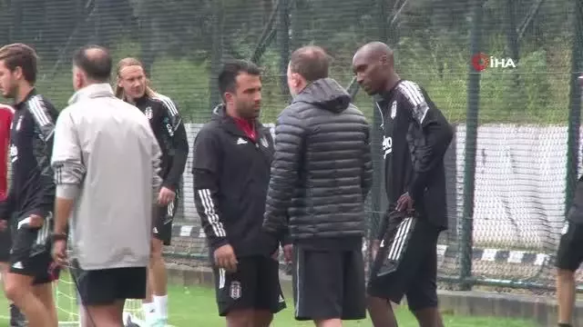 Beşiktaş günü çift idmanla tamamladı
