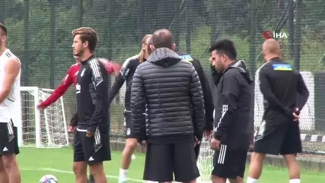 Beşiktaş günü çift idmanla tamamladı