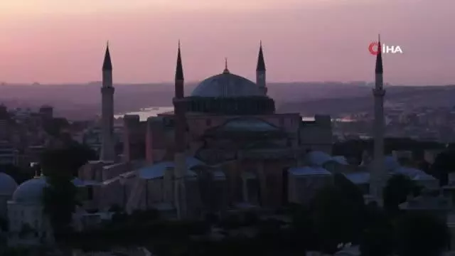 Cumhurbaşkanı Erdoğan'dan Ayasofya paylaşımı