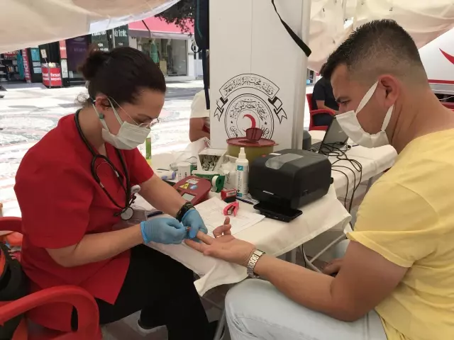 Edirne'de kan bağışı kampanyası
