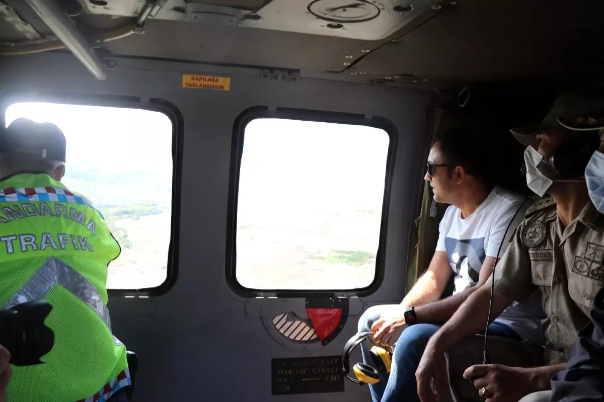 Iğdır'da trafik hem karadan hem de havadan denetlendi