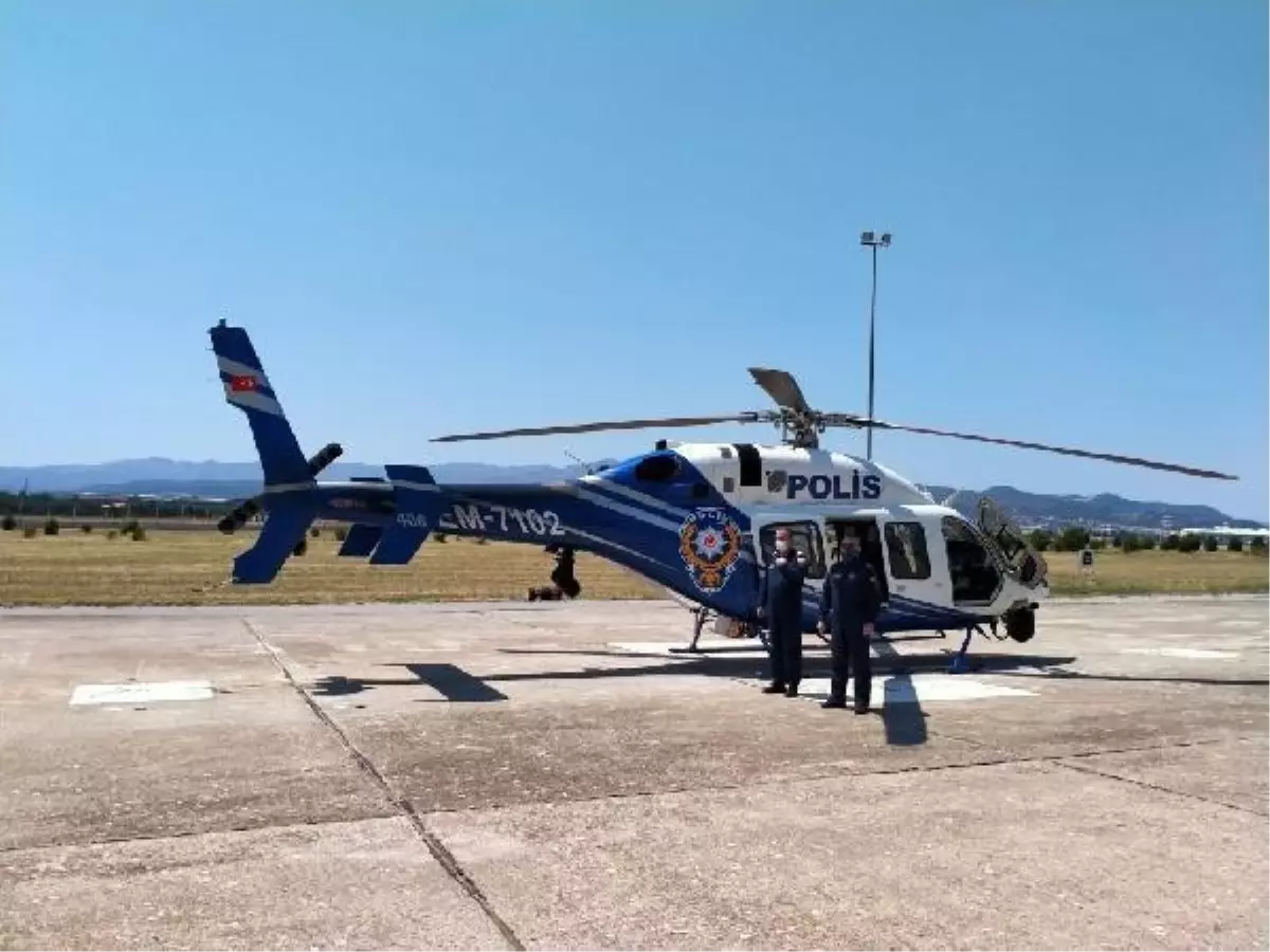 İzmir'de trafiğe helikopterli denetim