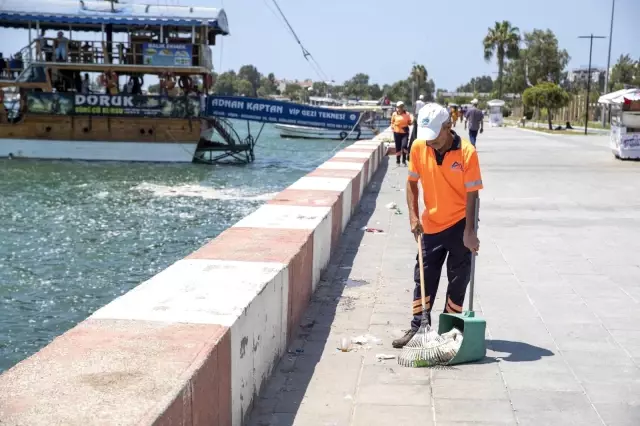 Mersin Büyükşehir Belediyesi bayram boyunca hizmete devam etti