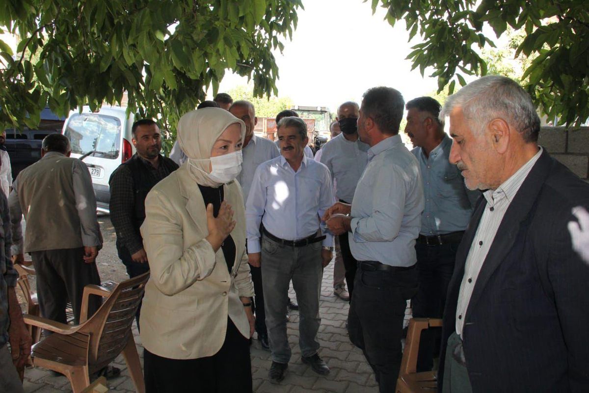 AK Partili Çalık Doğanşehir'de tütün üreticileriyle bir araya geldi