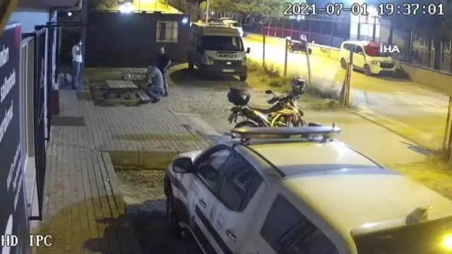 Arama kurtarma derneğinde dehşet yaşattı