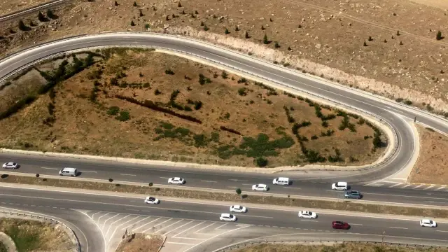 Bayram tatilinin son gününde jandarma havadan trafik denetimi yaptı