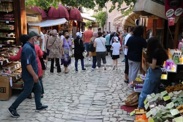Safranbolu'da ziyaretçi yoğunluğu