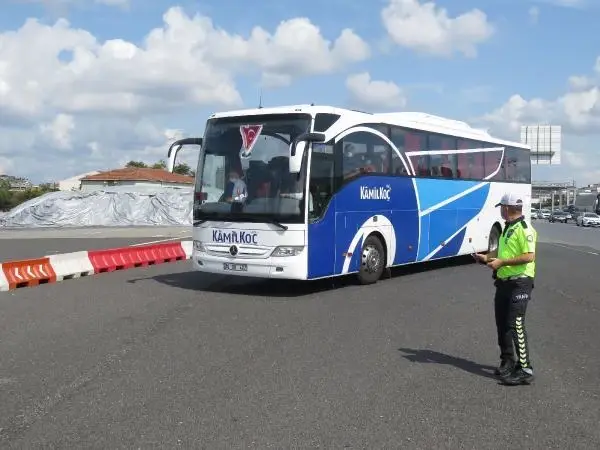 ÇAMLICA GİŞELERİ'NDE HELİKOPTER DESTEKLİ TRAFİK DENETİMİ